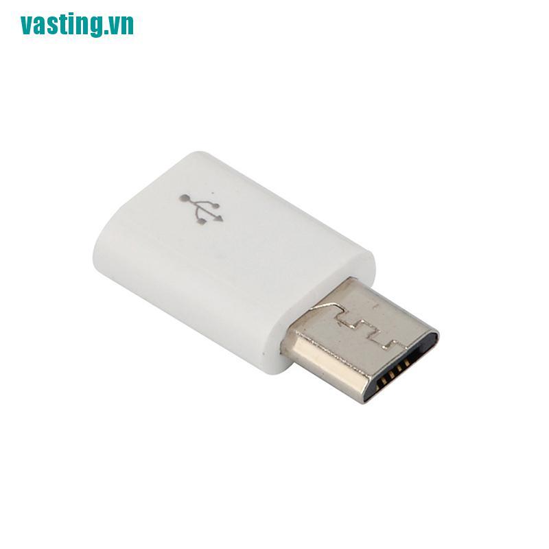 V☆Đầu Chuyển Đổi USB-C Type C Cái Sang Micro USB Đực