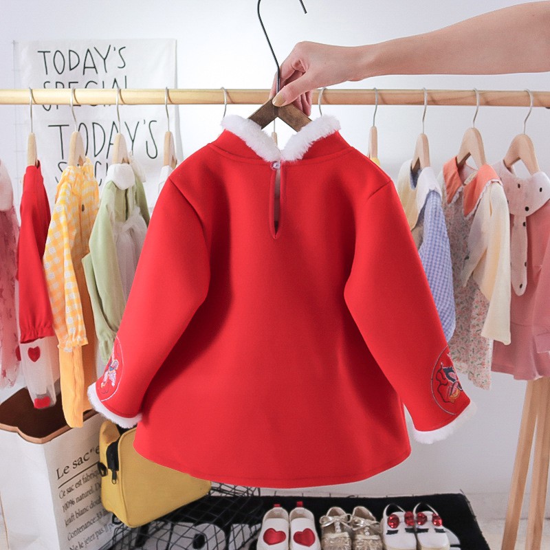 Đầm công chúa thêu họa tiết thời trang xinh xắn dành cho bé gái