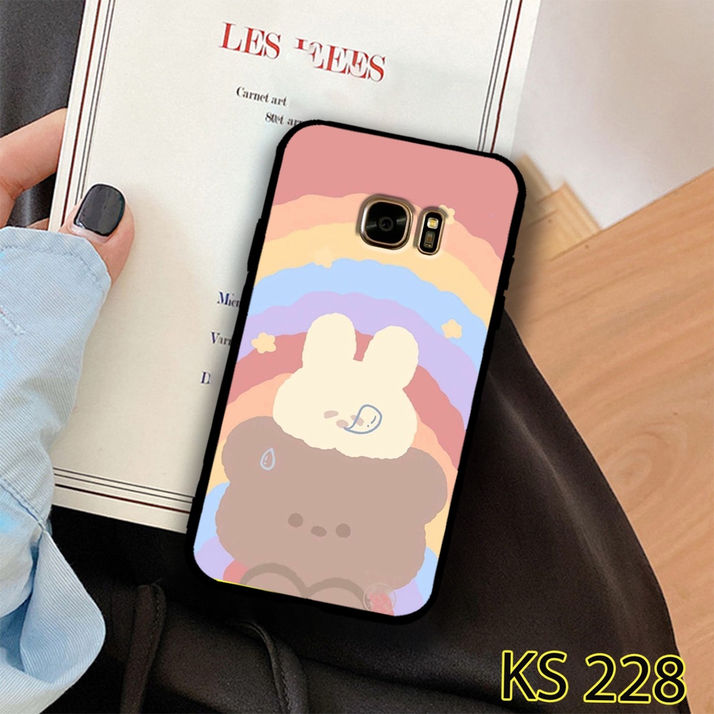[HOT] Ốp lưng Samsung Galaxy S6/S6 Edge/S7/S7 Edge in hình gấu con ngộ nghĩnh_Ốp SS S6/S6E/S7/S7E