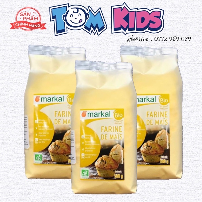 Bột Bắp Hữu Cơ Markal Tách Lẻ 200g date 1/2024
