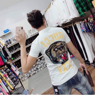 Polo Gc hổ thêu kim sa cực chất