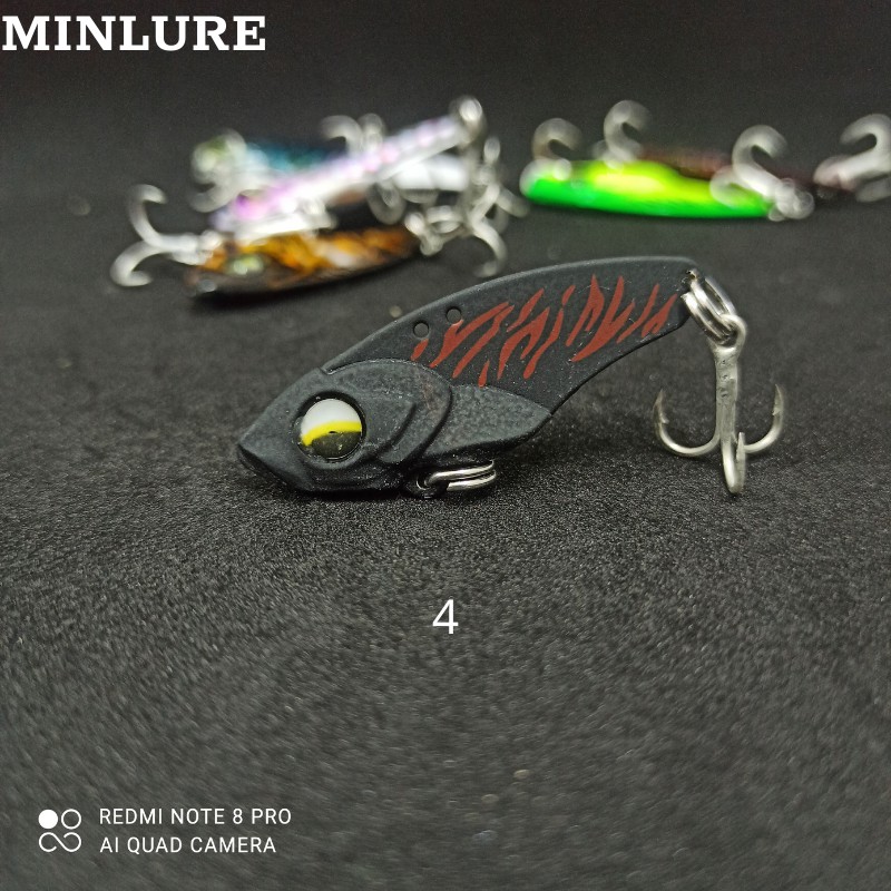 Mồi câu lure cá lóc R45 10gr 14gr - mồi giả cá sắt r45 lưỡi BKK Minlure