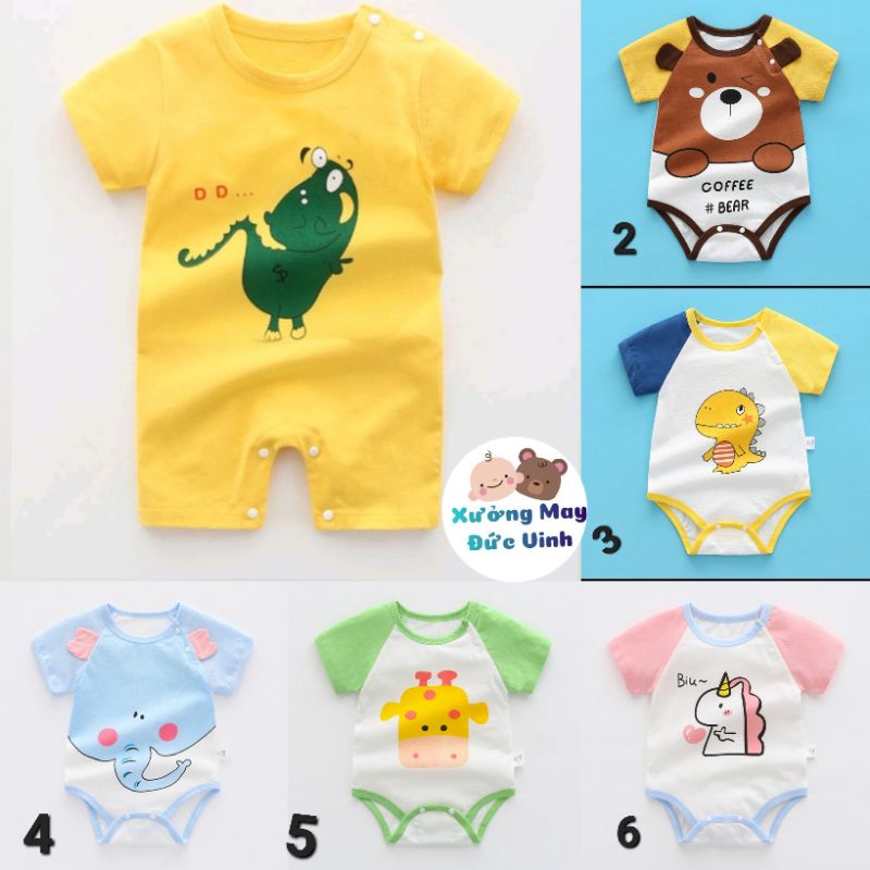 body cotton cho bé trai gái 2022