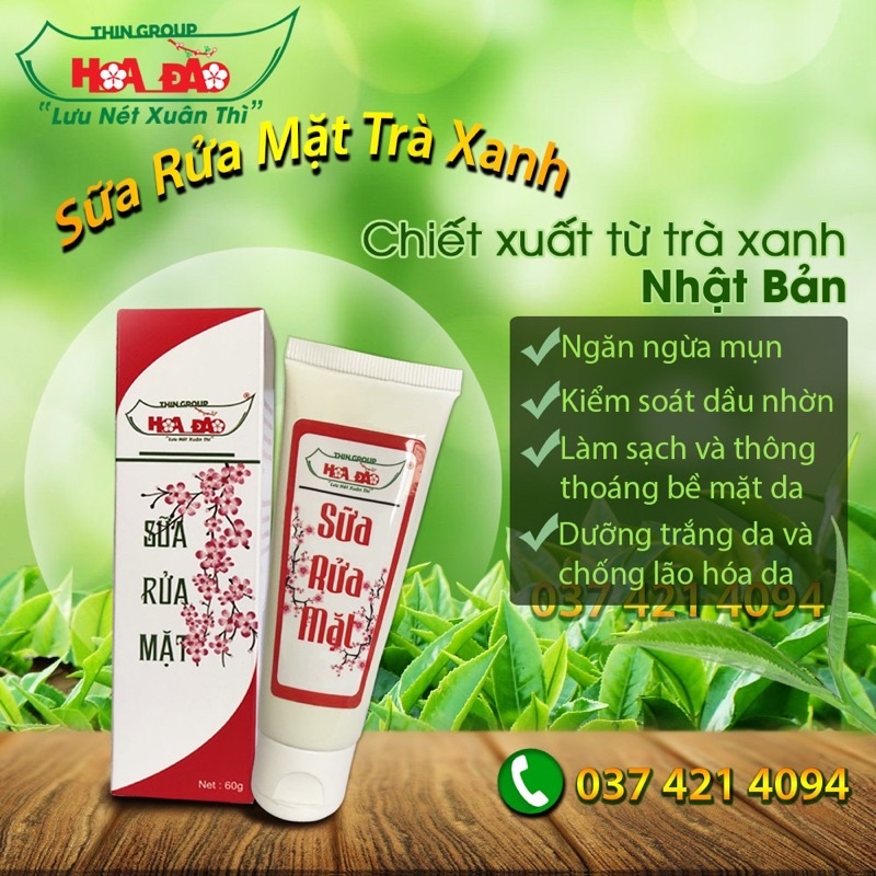 Sữa Rửa Mặt Hoa Đào