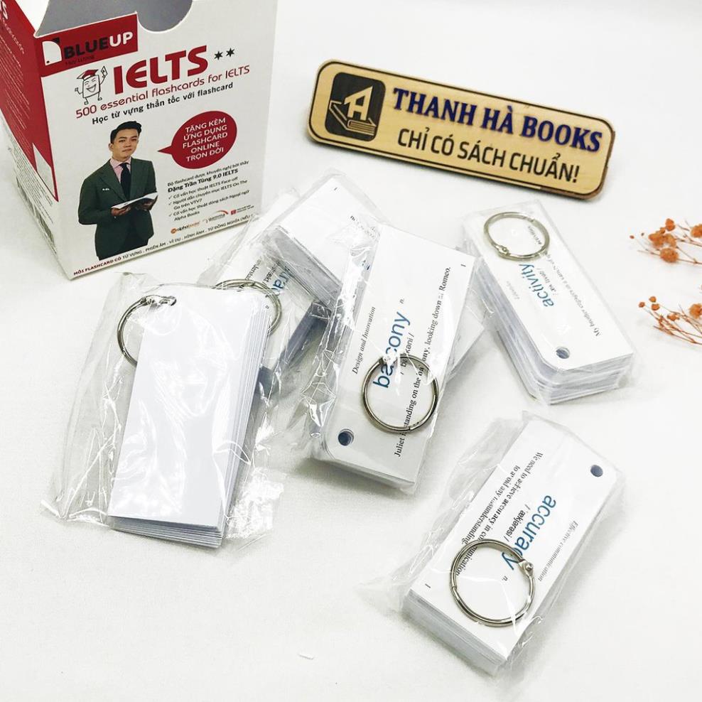 Sách - Blueup Ielts 2 - Học 500 Từ Vựng Thần Tốc Với Flashcard [AlphaBooks]