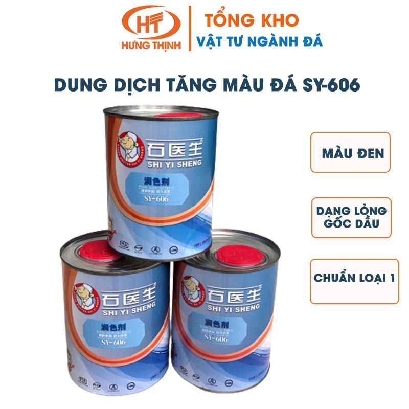 Dung dịch tăng màu đá SY-606- FREESHIP-Khắc phục tình trạng đá bạc màu, khôi phục màu sắc tự nhiên cho mọi loại đá