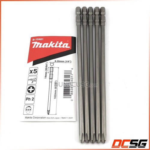 Mũi vít bake PH2x162mm Makita B-10481