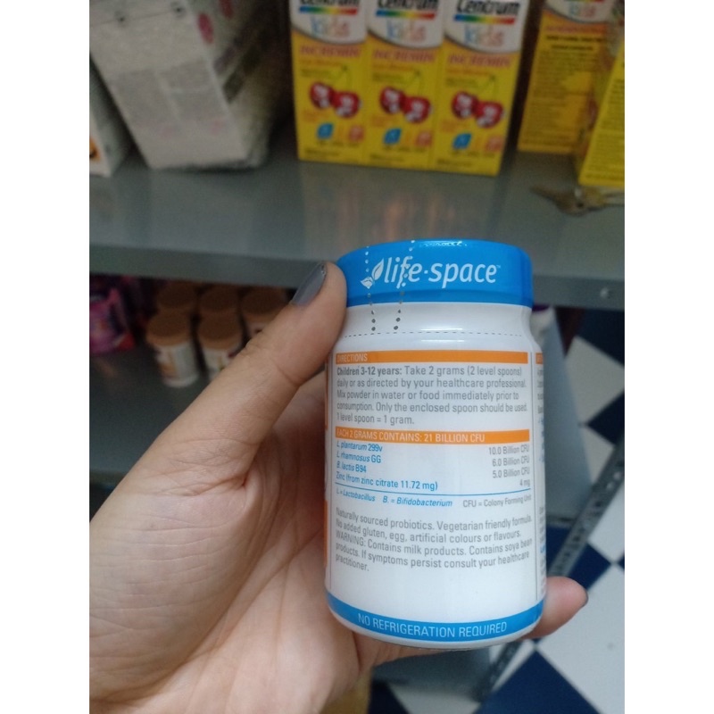 MEN VI SINH LIFE SPACE PROBIOTIC POWDER CHO TRẺ TỪ 3-12 TUỔI