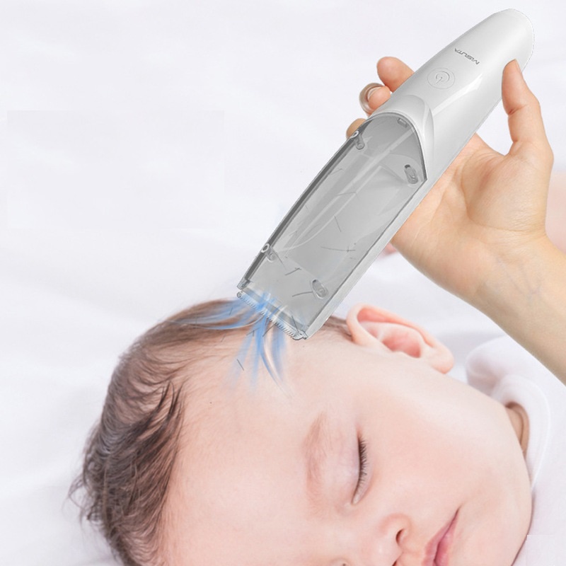 Tông đơ cắt tóc Misuta cho bé sắc bén, sạc pin rời, siêu êm, chống nước, tăng đơ/máy hớt tóc trẻ em