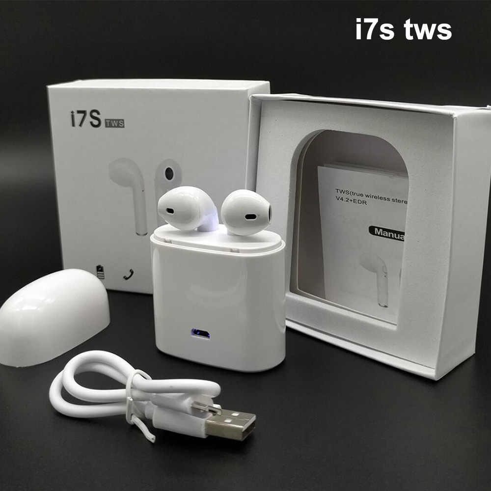 Tai Nghe Bluetooth I7S-TWS Kết Nối Không Dây Âm Thanh Bao Chất - Nghe 2 Tai
