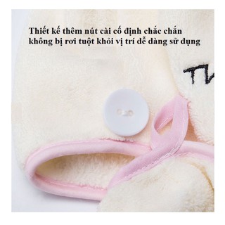 KHĂN Ủ TÓC - LAU KHÔ - THẤM HÚT NƯỚC CHO TÓC