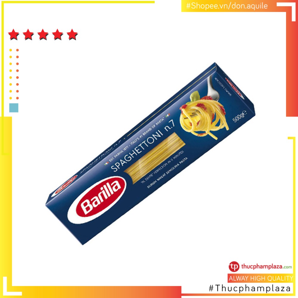 Mì Ý Barilla các loại hộp 500gr