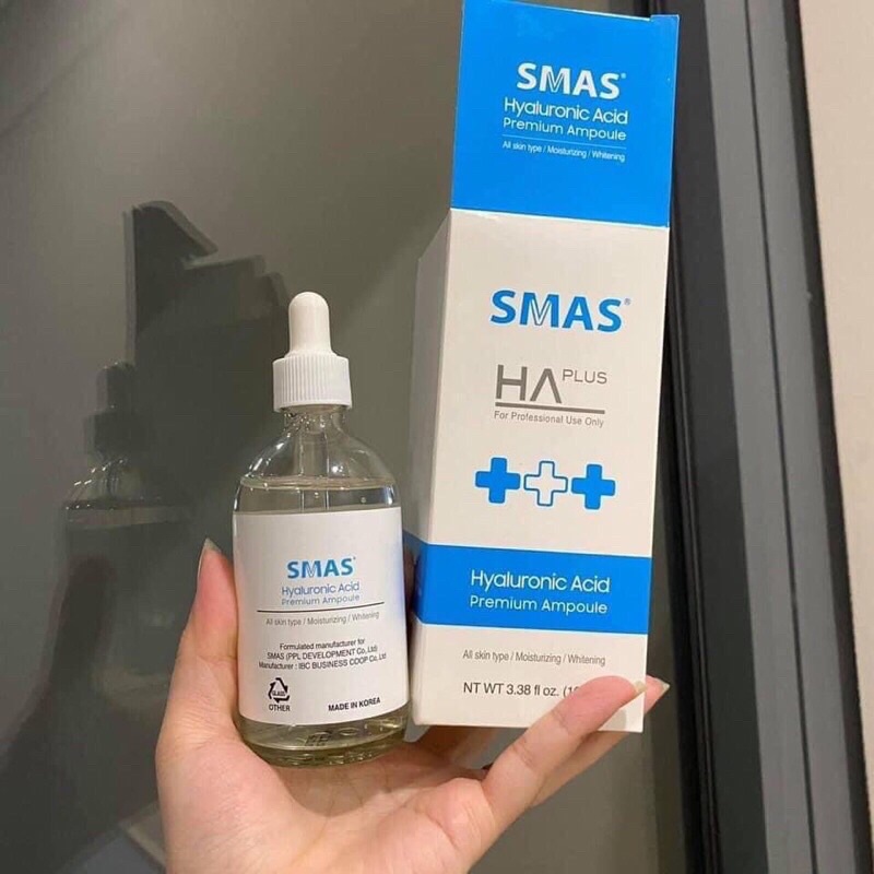 Serum SMAS HA PLUS Siêu cấp ẩm 100 ml
