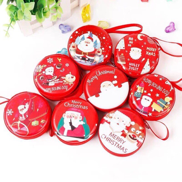Hộp quà tặng Noel có khóa kéo cho bé