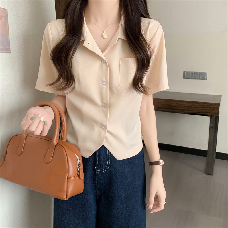 Áo Sơ Mi Ngắn Tay Phong Cách Mới Mùa Hè 51304