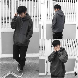 ÁO HOODIE TRƠN XÁM ĐẬM NỈ ĐẸP [ẢNH THẬT 100%]