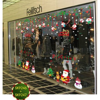 Tranh decal merry christmas