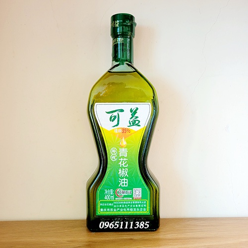 Dầu Hoa Tiêu Xanh 400ml, nội địa TQ