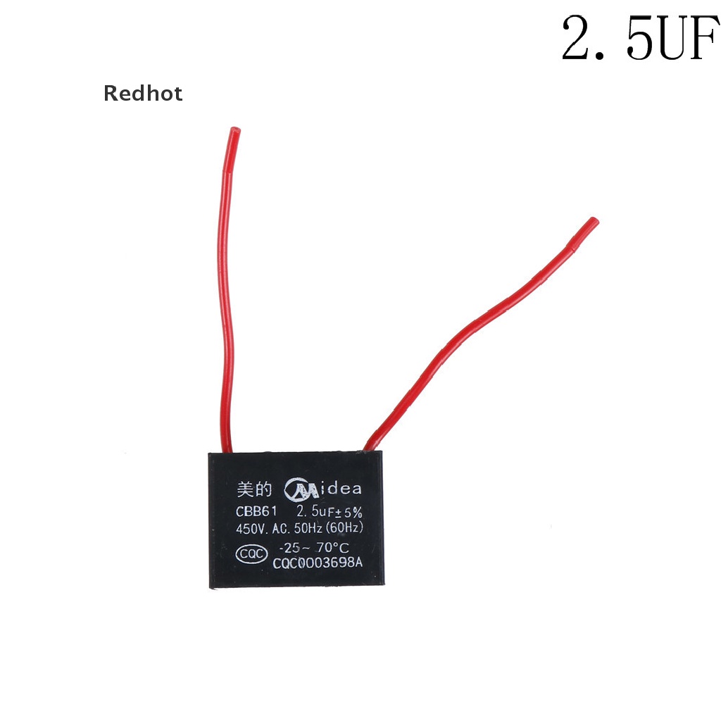 Tụ điện quạt trần CBB61 450V 1-10uF chất lượng cao