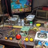 Nút Máy Games loại 24mm Có đèn