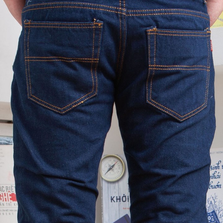 Quần jean nam đẹp ống suông Q12 (phom chuẩn) | BigBuy360 - bigbuy360.vn