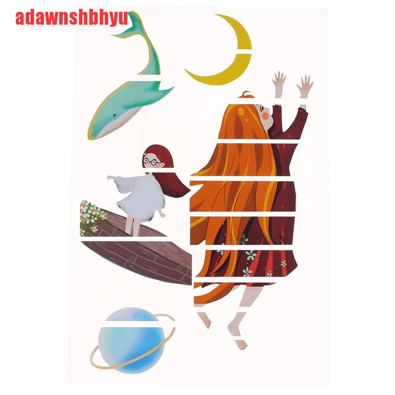 Nhãn dán hình không gian trang trí làm đẹp đàn guitar