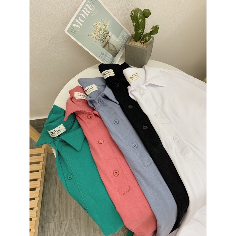 Váy thun cổ polo dáng dài V427 SUSTORE