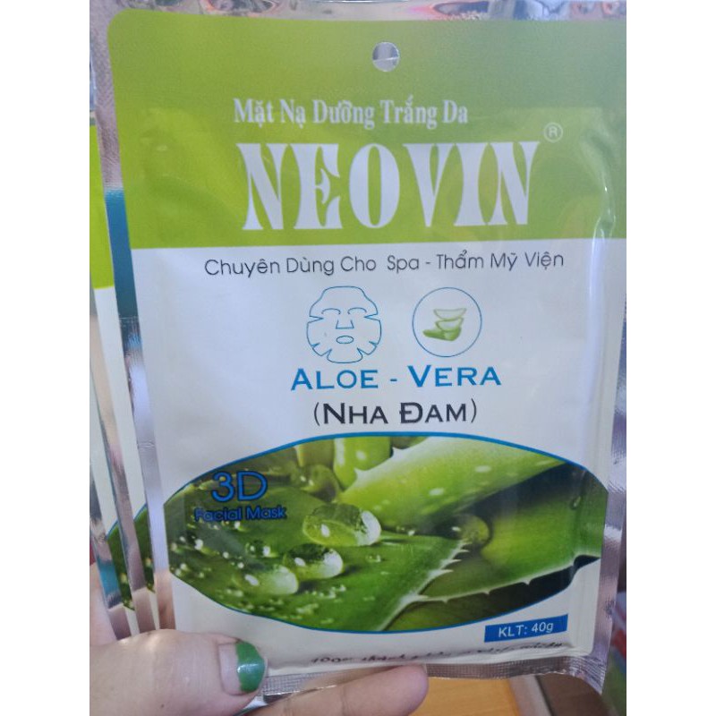 Combo 3 miếng mặt Nạ dưỡng da Nha Đam