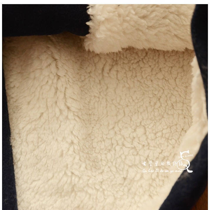 Áo khoác,Áo khoác bông nữ, dày dặn, lót bông, giữ ấm, chất liệu dạ, phong cách học sinh, trẻ trung, kiểu dáng rộng rãi, | BigBuy360 - bigbuy360.vn