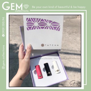 Set son TATCHA mini Kyoto Kisses Lip Trio