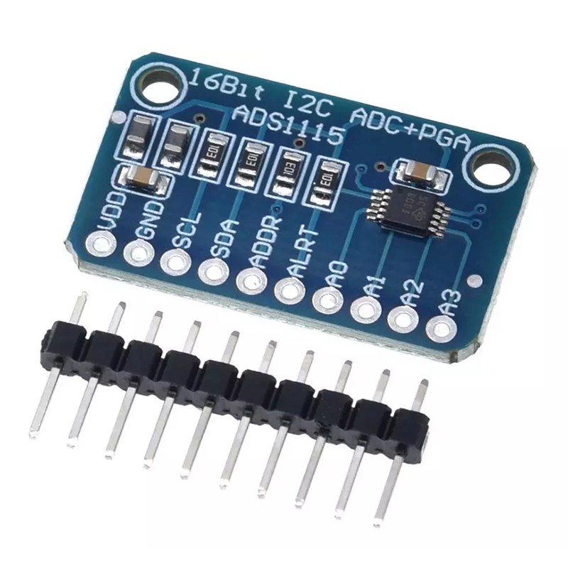1 Mô Đun 16 Bit I2C ADS1115 ADC 4 Kênh Khuếch Đại Chuyên Nghiệp Cho Arduino RPi