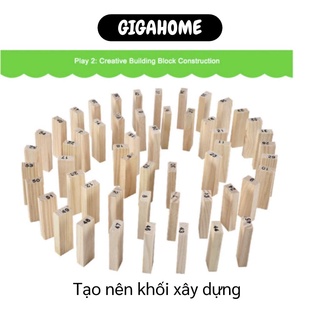 Đồ chơi rút gỗ gigahome 54 thanh - ảnh sản phẩm 6