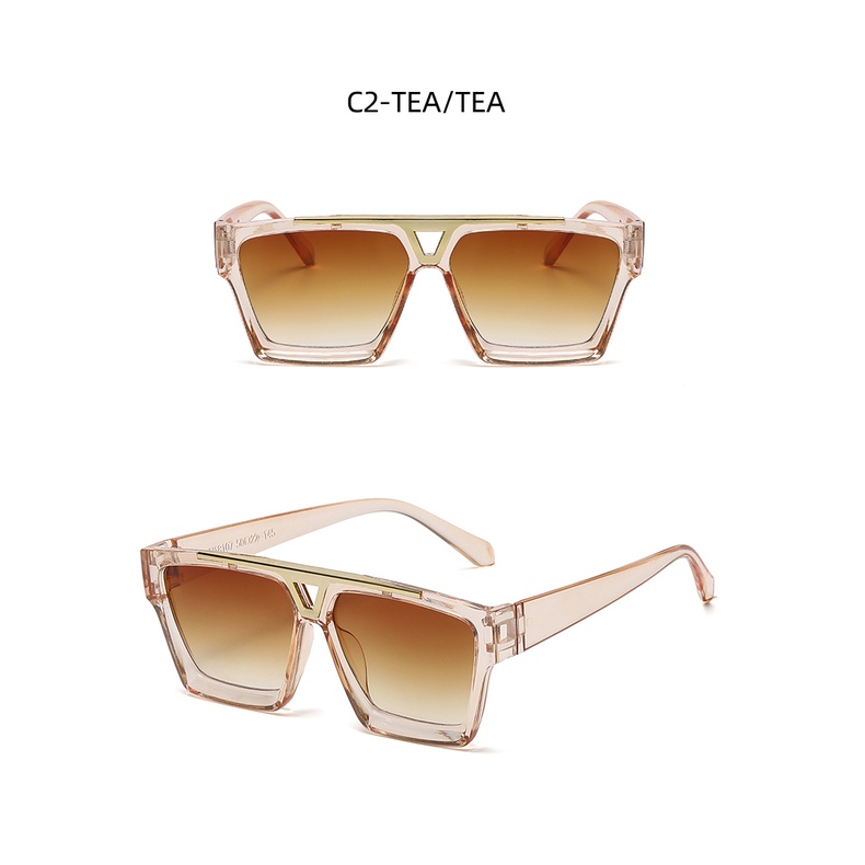 Kính Mát Gọng Vuông Phong Cách Âu Mỹ Thời Trang Mới 2022