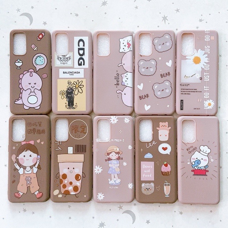 Ốp lưng vali dẻo Oppo A15/A15S/A53/Reno 5 siêu xinh