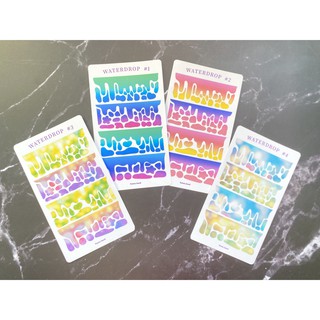 [Drop#1] Sticker decal giọt nước (Waterdrop) #1 _ #hana.land