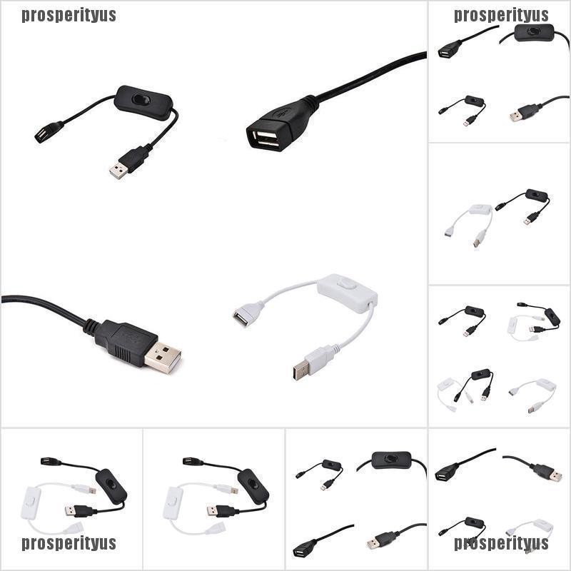 Dây cáp USB có công tắc điều khiển cho Raspberry Pi Arduino