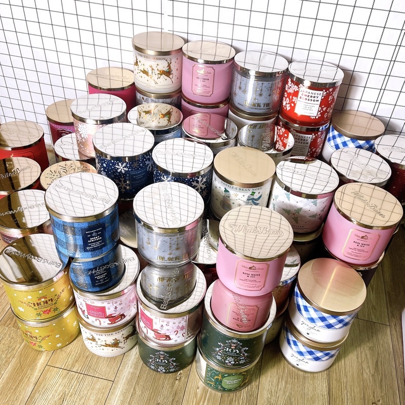 Nến Thơm 3 Bấc Bath and Body Works - 411g