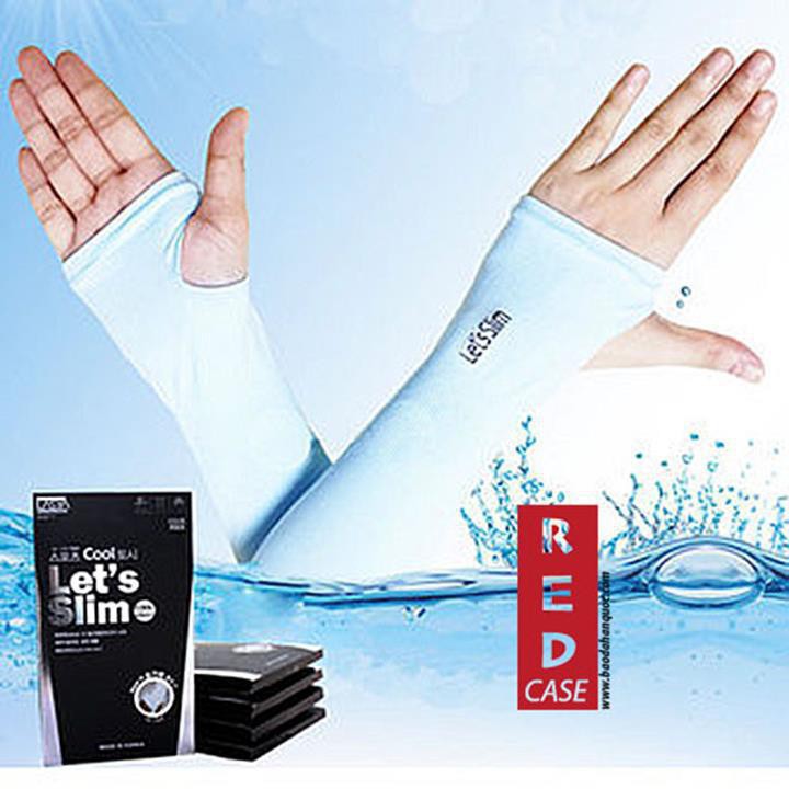 Găng Tay Chống Nắng Letslim  - Găng tay chống nắng cotton chất liệu mát tay dài sỏ ngón