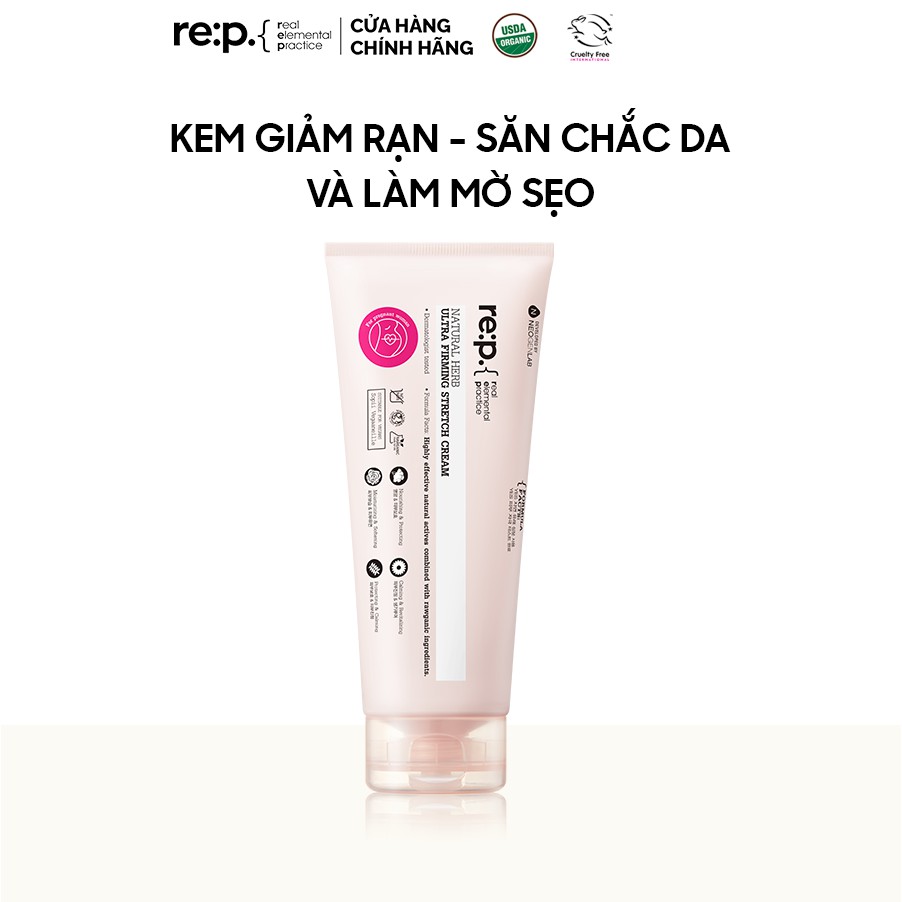 Kem Giảm Rạn, Làm Mờ Sẹo RE:P Natural Herb Ultra Firming Stretch Cream | BigBuy360 - bigbuy360.vn