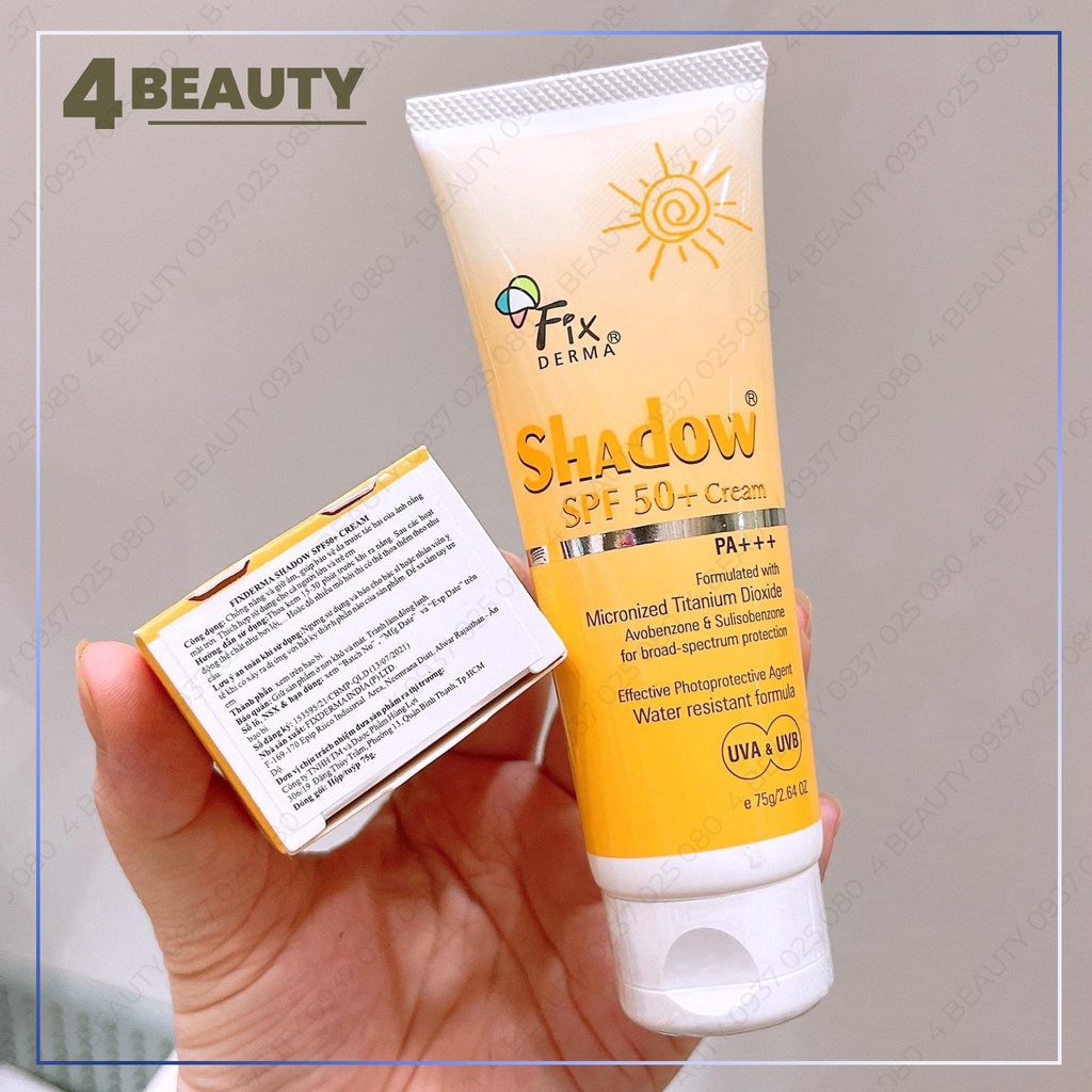 Gel Chống Nắng Fixderma Cho Da Nhờn, Mụn, Nhạy Cảm 75g SPF 30+/50+ PA+++
