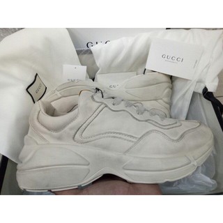 GIÀY NAM NỮ SIÊU CẤP SNEAKER GUCCI RHYTON DISTRESSED TRAINER 2018