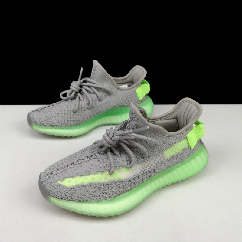 [Giày chạy bộ Adidas chính hãng] Adidas Yeezy 350v2 ''Tĩnh'', giày chạy màu xám, size 36-45