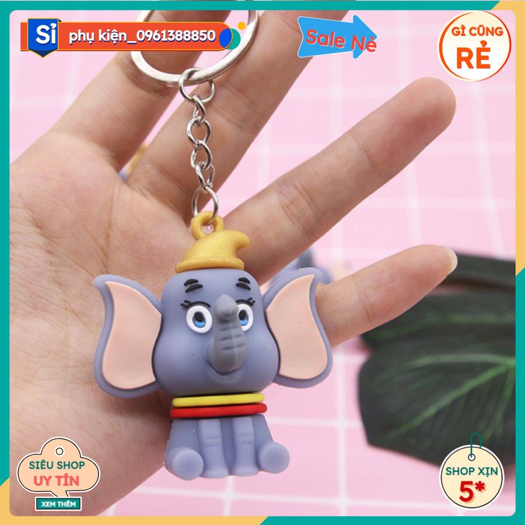 Móc khoá chú voi con giá sỉ siêu rẻ