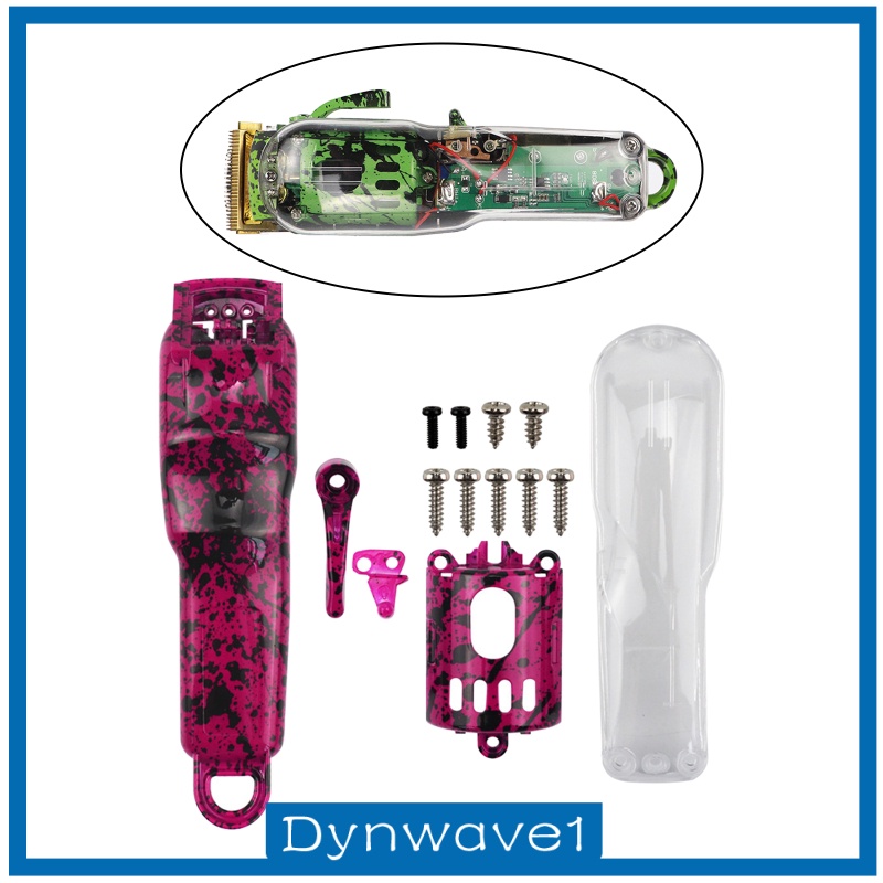 [DYNWAVE1] Camouflage DIY Full Housing Combo Kit, Hair Clipper Cover, Protective Shell, for Wahl 8148 8591 Clipper Cordless Top and Bottom Cover Durable