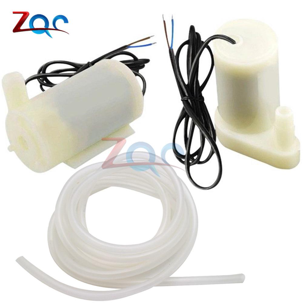 Máy bơm chìm mini 100l/h dc 3v không chổi than tiếng ồn thấp