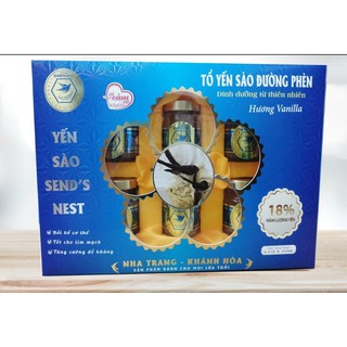 [SIÊU SALE] NƯỚC YẾN SÀO SEND'S NEST VỊ VANI 18% TỔ YẾN (70ml x 6 hủ)