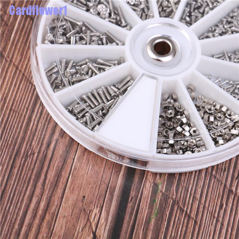 Set 1000 ốc vít điện tử 12 loại nhỏ chất lượng cao