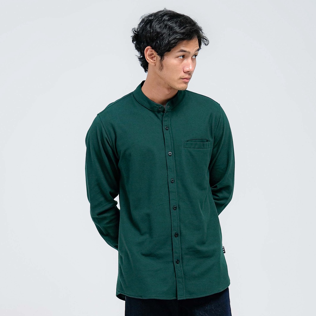 Jb PSY Cổ Không Cổ Màu Xanh Ngọc Lục Bảo LS