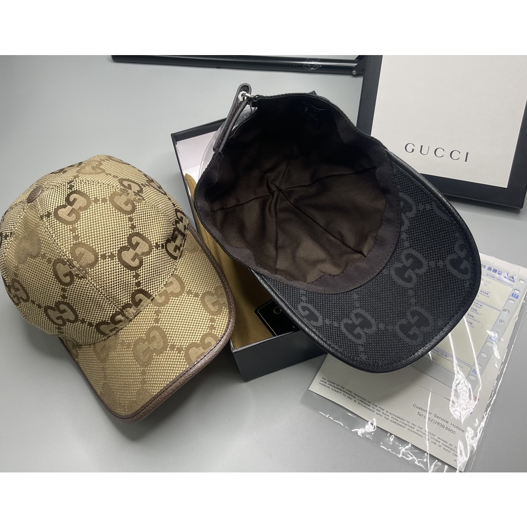 Nón/ Mũ Gucci họa tiết chữ