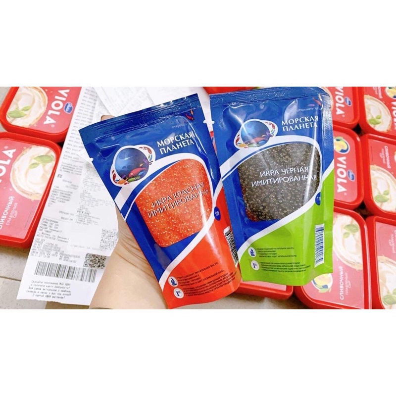 Trứng cá hồi Nga( đỏ-đen) | BigBuy360 - bigbuy360.vn